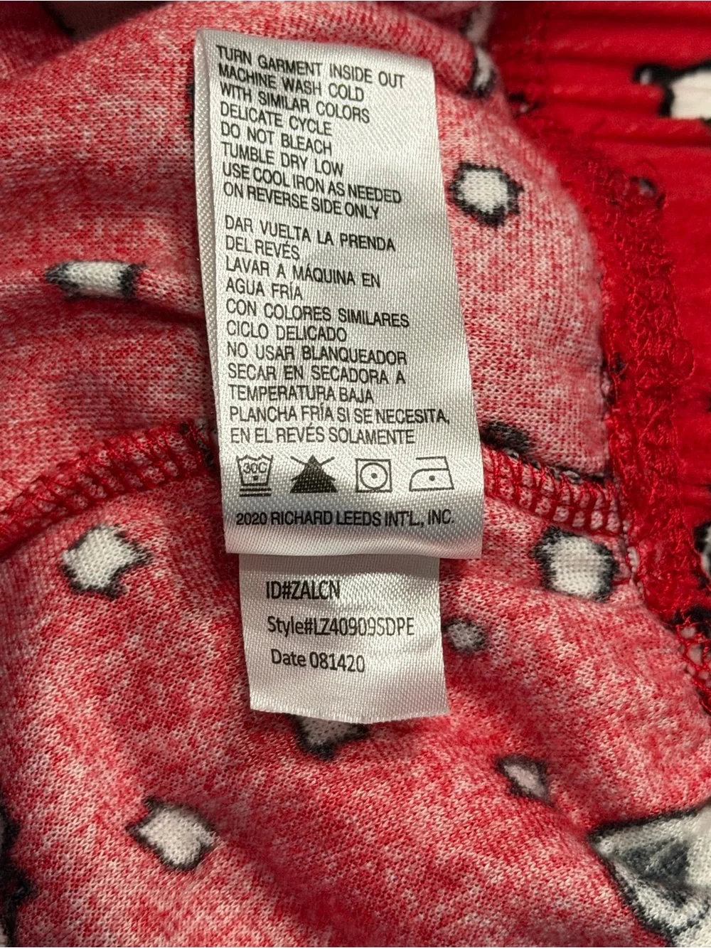 Peanuts Snoopy Women’s Pajama Set M Red Winter Fleece 2 Piece Woodstock
